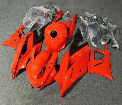 Yamaha YZF-R3 Fairings (2022-2024) Fire Orange at KingsMotorcycleFairings.com