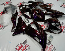 Chameleon Purple and Orange Fairing Kit for a 2013, 2014, 2015, 2016, 2017 & 2018 Kawasaki ZX-6R 636 motorcycle