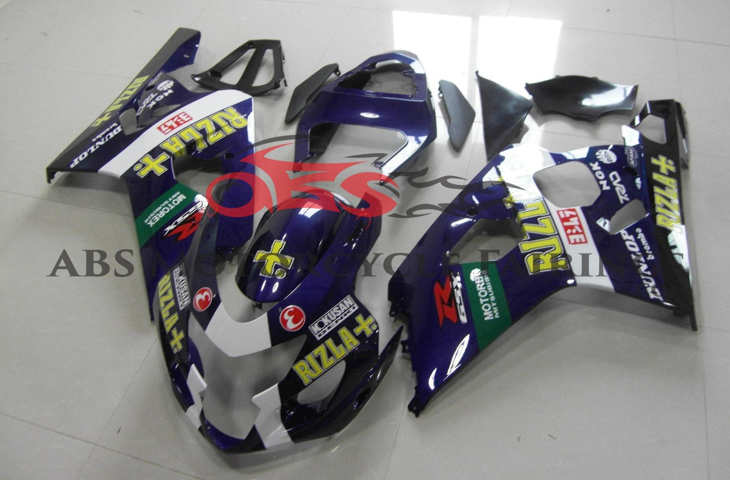 SUZUKI GSXR750 (2004-2005) Dark Blue Rizla Fairings