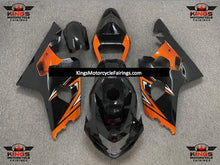Orange and Black Fairing Kit for a 2004 & 2005 Suzuki GSX-R750 motorcycle