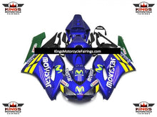 Blue Movistar Fairing Kit for a 2004 and 2005 Honda CBR1000RR motorcycle