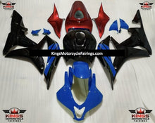Honda CBR600RR (2007-2008) Blue, Black & Red Fairings