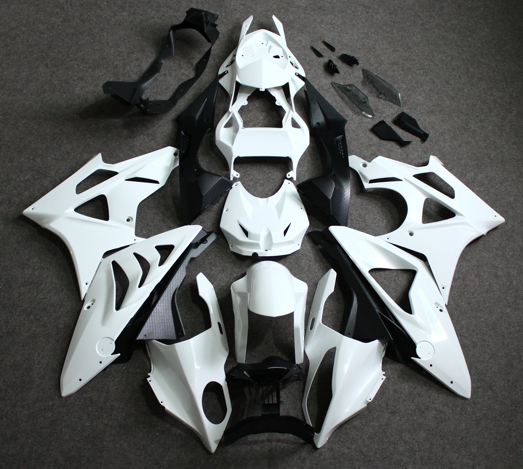 BMW S1000RR (2015-2016) White Fairings