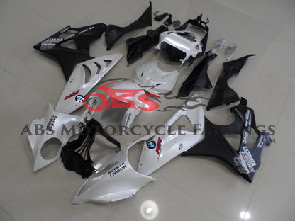BMW S1000RR (2017-2018) White & Matte Black Fairings