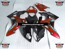 BMW S1000RR Fairings (2009-2014) Candy Red, Black Shark at KingsMotorcycleFairings.com