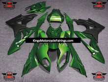 BMW S1000RR Fairings (2009-2014) Green, Matte Black at KingsMotorcycleFairings.com