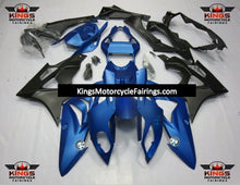 BMW S1000RR Fairings (2009-2014) Matte Blue, Matte Black at KingsMotorcycleFairings.com