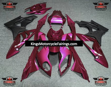 BMW S1000RR Fairings (2017-2018) Hot Pink, Matte Black at KingsMotorcycleFairings.com