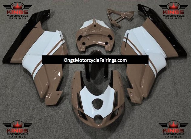 Ducati 999 (2005-2006) Brown, White & Black Fairings