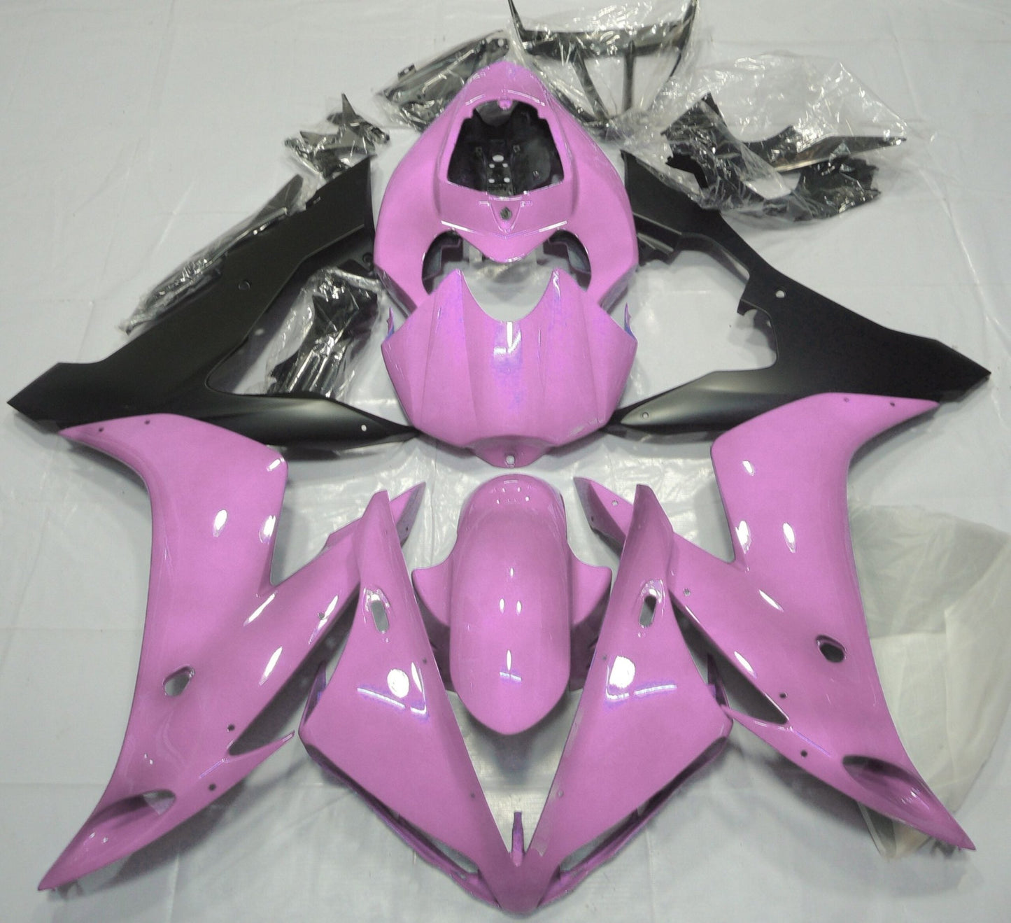 Yamaha YZF-R1 (2004-2006) Pink & Matte Black Fairings