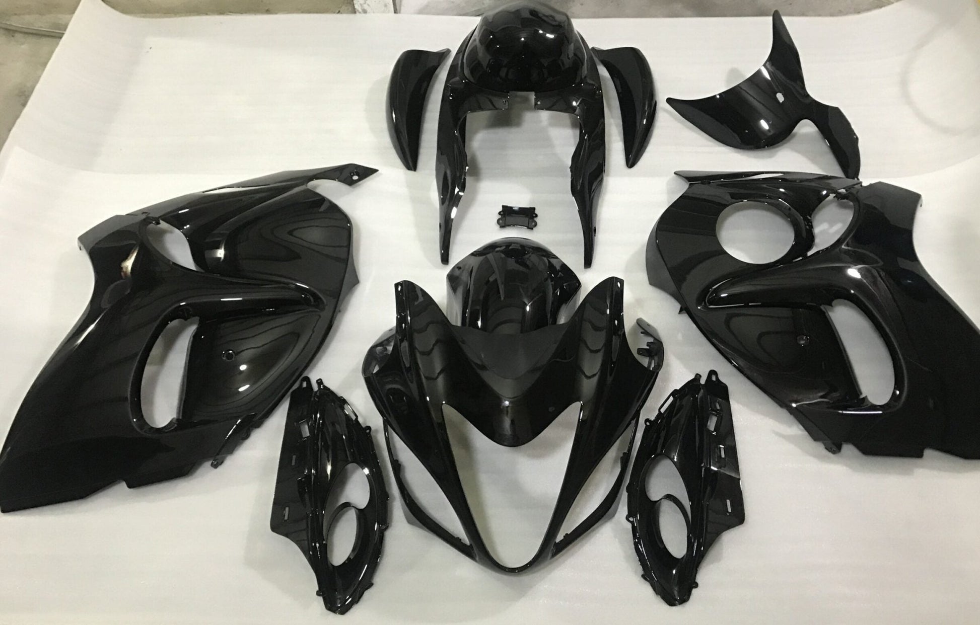 Suzuki GSXR1300 Hayabusa (2008-2019) Black Fairings