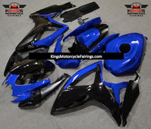 Blue and Black Fairing Kit for a 2006 & 2007 Suzuki GSX-R750 motorcycle