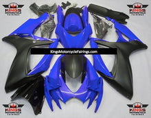 Suzuki GSXR600 (2006-2007) Blue & Matte Black Fairings
