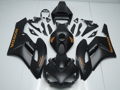 Honda CBR1000RR (2004-2005) Matte Black & Matte Orange Fairings