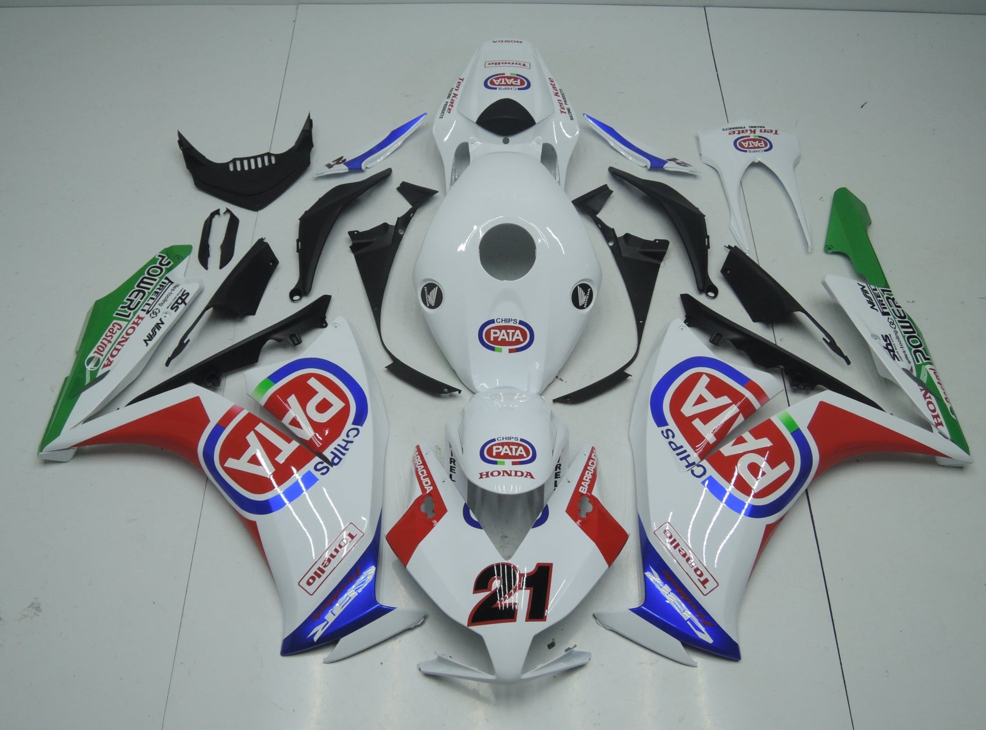 Honda CBR1000RR (2012-2016) White PATA Fairings