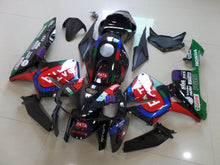 Honda CBR600RR (2005-2006) Black, Red, Blue & Green PATA Fairings