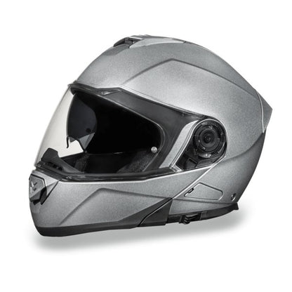 KINGS SILVER DAYTONA GLIDE MOTORCYCLE HELMET - MG1SM
