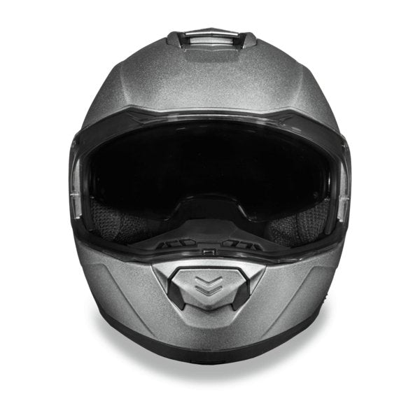 KINGS SILVER DAYTONA GLIDE MOTORCYCLE HELMET - MG1SM