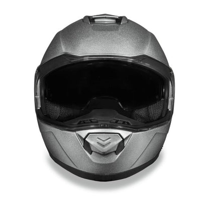 KINGS SILVER DAYTONA GLIDE MOTORCYCLE HELMET - MG1SM