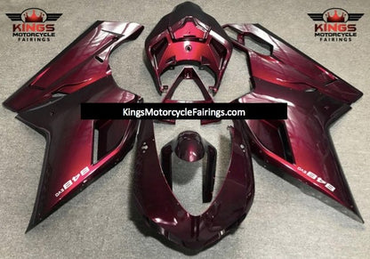Ducati 1098 (2007-2012) Red Wine Fairings