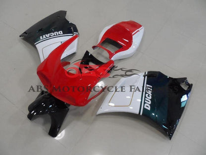 Ducati 998 (2002-2003) RED, WHITE, GREEN, BLACK & GOLD Fairings