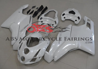 Ducati 999 Fairings (2003-2004) White at KingsMotorcycleFairings.com