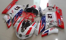 Ducati 749 (2005-2006) Red, White & Blue #21 Fairings at Kings Motorcycle Fairings