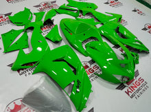 Fairing kit for a Kawasaki Ninja ZX10R (2006-2007) Green at KingsMotorcycleFairings.com.
