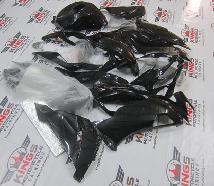 Fairing kit for a Kawasaki Ninja ZX6R 636 (2019-2023) Black at KingsMotorcycleFairings.com