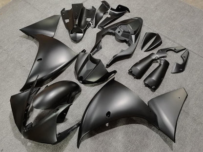 Matte Black Fairing Kit for a 2009, 2010 & 2011 Yamaha YZF-R1 motorcycle