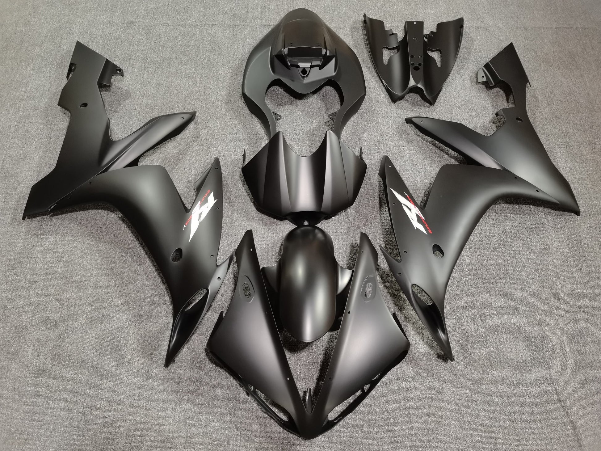 Yamaha YZF-R1 (2004-2006) Matte Black Fairings