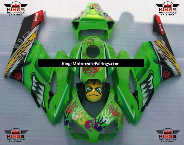 Honda CBR1000RR (2004-2005) Green Shark Fairings
