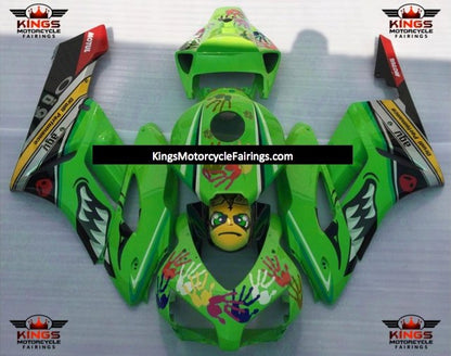 Honda CBR1000RR (2004-2005) Green Shark Fairings