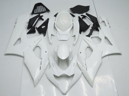 Unpainted White Fairing Kit for a 2005 & 2006 Suzuki GSX-R1000 motorcycle