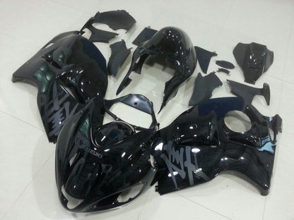 Suzuki GSX1300R Hayabusa Fairings (1999-2007) Black, Gray at KingsMotorcycleFairings.com