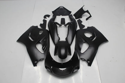 Matte Black fairing kit for Suzuki GSX-R600 1996, 1997, 1998 and 1999 motorcycles.