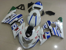 Suzuki GSXR600 (2004-2005) White, Blue, Black & Green Tyco Fairings