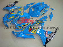 Light Blue Rizla Fairing Kit for a 2006 & 2007 Suzuki GSX-R600 motorcycle