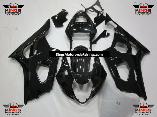 Suzuki GSXR1000 (2003-2004) Black Fairings