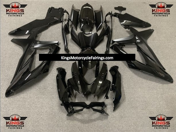 Suzuki GSXR750 (2008-2010) Gloss Black Fairings