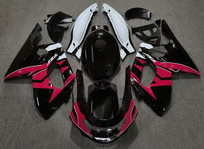 YAMAHA YZF600R (1998-2007) BLACK, RED & WHITE FAIRINGS