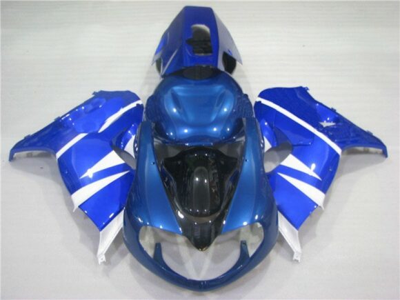 Blue, White and Black Fairing Kit for a 1998, 1999, 2000, 2001, 2002 & 2003 Suzuki TL1000R motorcycle