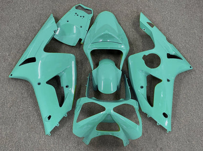 Mint Green Fairing Kit for a 2003 & 2004 Kawasaki ZX-6R 636 motorcycle