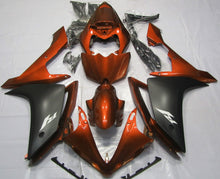 Yamaha YZF-R1 (2007-2008) Orange & Matte Black Fairings