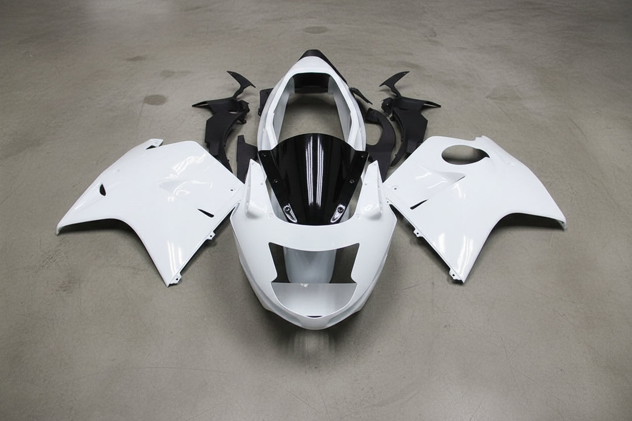 HONDA CBR1100XX Super Blackbird (1996-2007) White Fairings