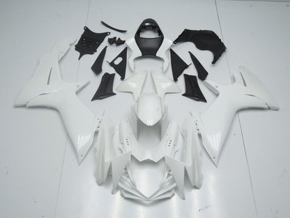 White Fairing Kit for a 2009, 2010, 2011, 2012, 2013, 2014, 2015 & 2016 Suzuki GSX-R1000 motorcycle