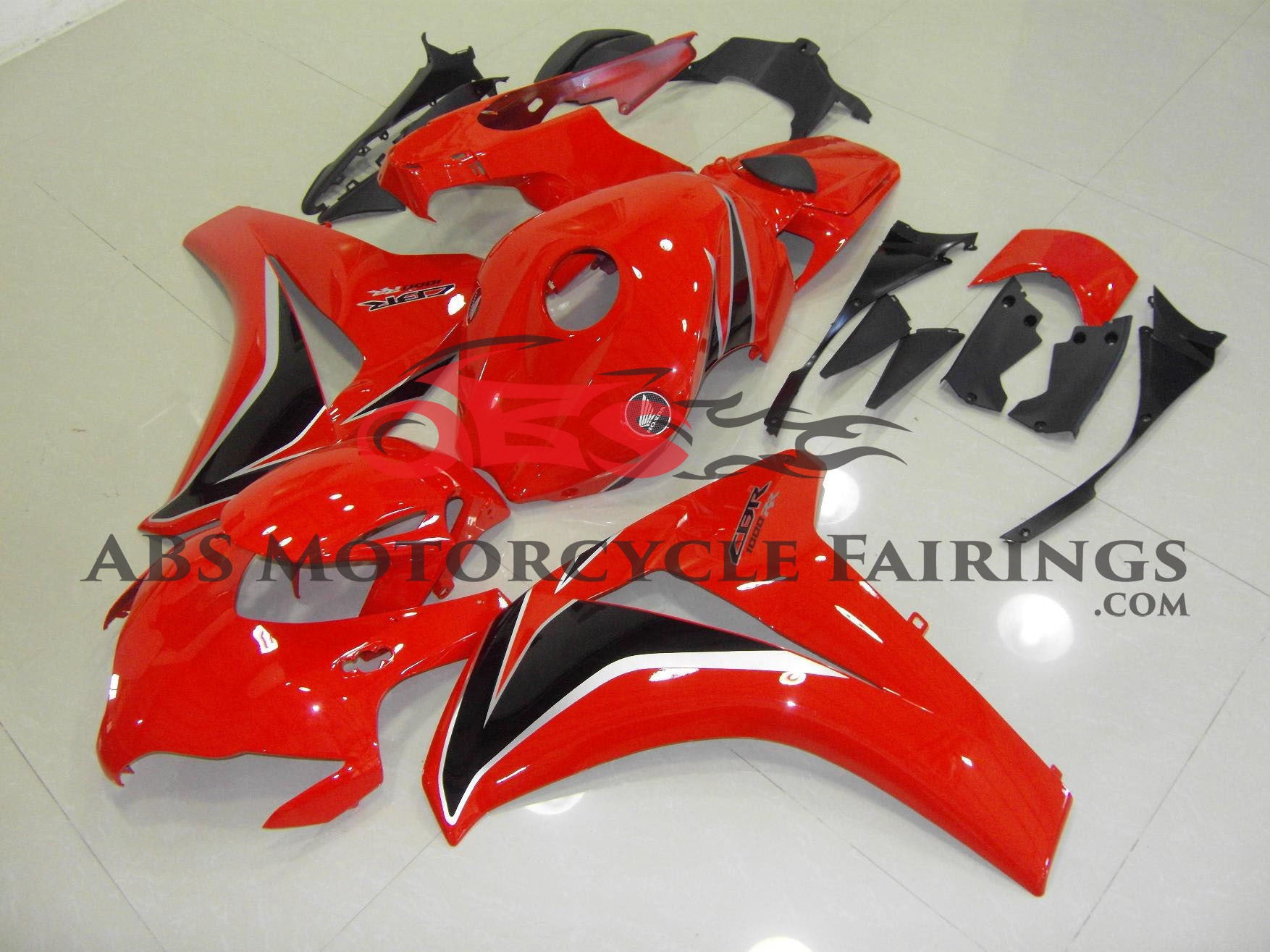 Honda CBR1000RR Fairings (2008-2011) Red, Black, Gray at KingsMotorcycleFairings.com