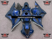 Honda CBR600RR Fairings (2009-2012) Dark Blue, White at KingsMotorcycleFairings.com