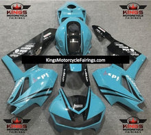 Honda CBR600RR Fairings (2013-2023) Light Blue, Black, White HANNspree at KingsMotorcycleFairings.com