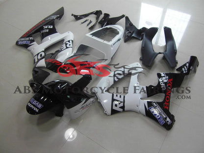 Honda CBR900RR Fairings (2000-2001) Black, White Repsol at KingsMotorcycleFairings.com